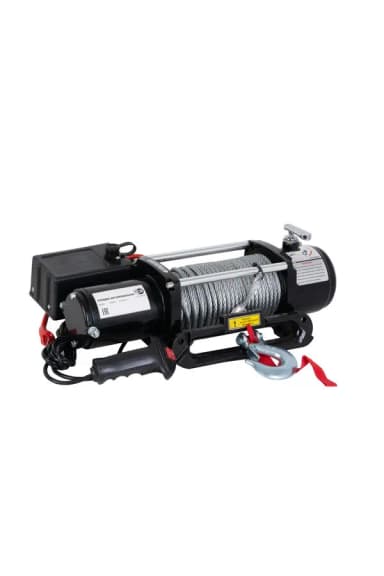 Лебедка автомобильная электрическая 3629кг  28м 12В TOR P8000 — фото 1