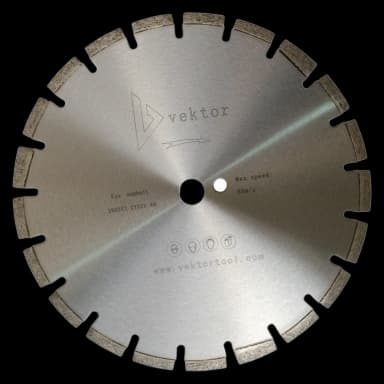 Алмазный диск по асфальту к швонарезчику Vektor VFS-350 (А/B) — фото 1